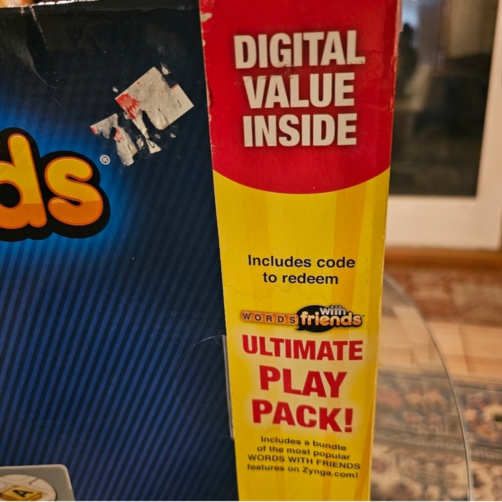Hasbro Words With Friends Board Game - Picture 2 of 5